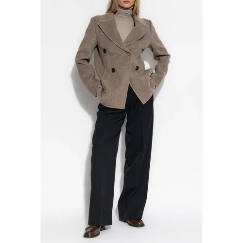 Coats > Double-Breasted Coats - - Tory Burch - Modalova