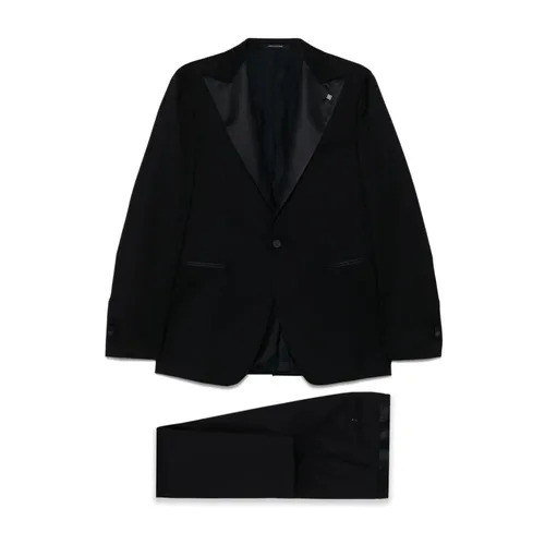 Suits > Suit Sets > Single Breasted Suits - - Tagliatore - Modalova