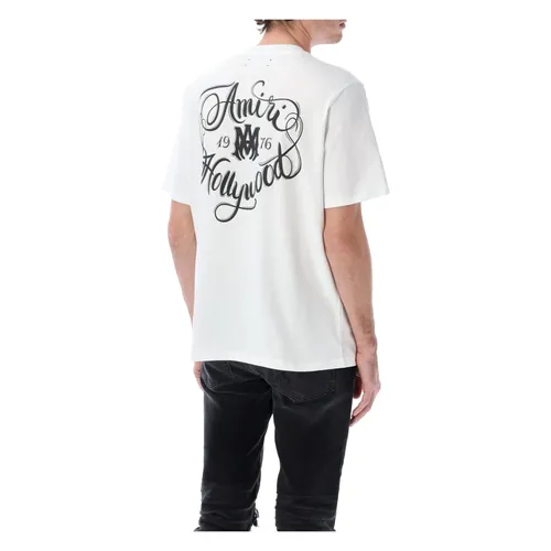 Amiri - Tops > T-Shirts - White - Amiri - Modalova
