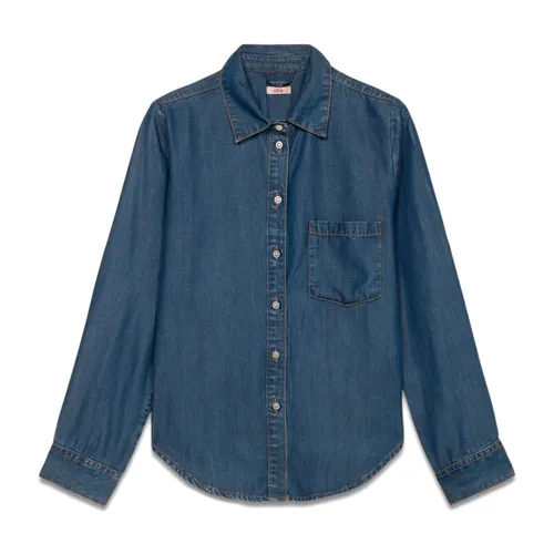 Blouses & Shirts > Denim Shirts - - Oltre - Modalova