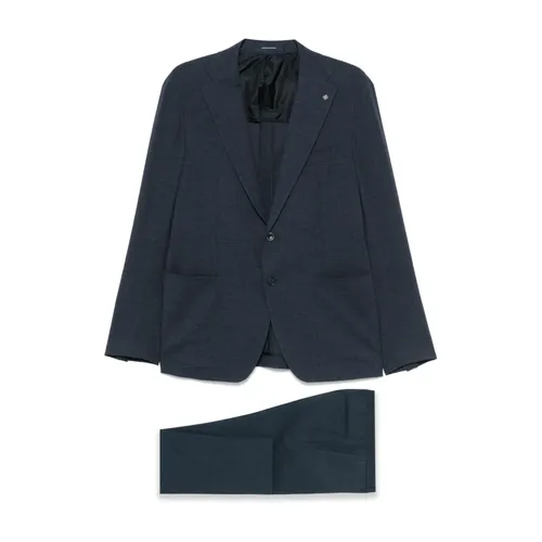Suits > Suit Sets > Single Breasted Suits - - Tagliatore - Modalova