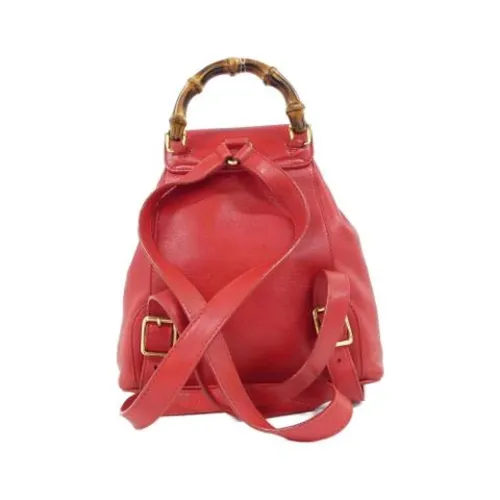 Pre-owned > Pre-owned Bags > Pre-owned Backpacks - - Gucci Vintage - Modalova