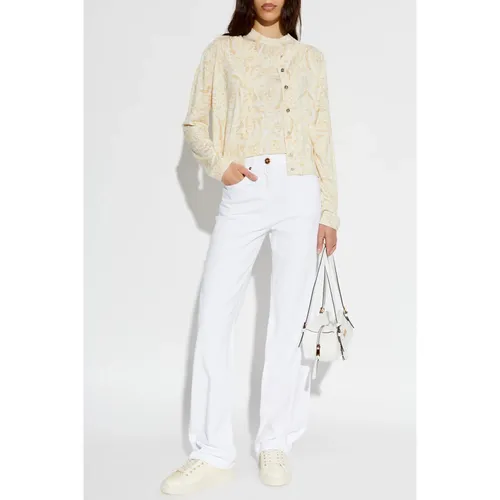 Tops > Sleeveless Tops - - Versace - Modalova