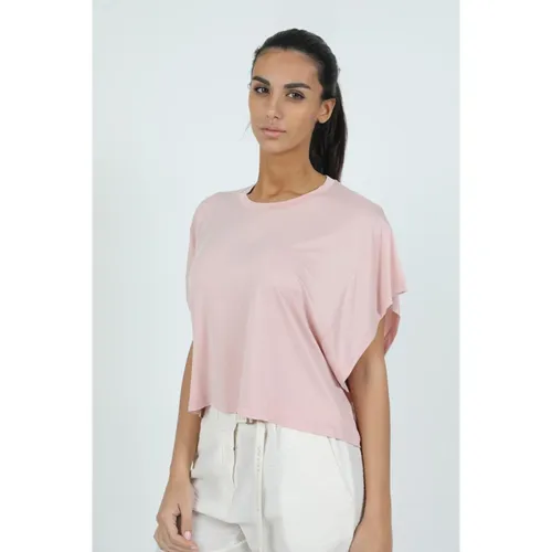 Dondup - Tops > T-Shirts - Pink - Dondup - Modalova