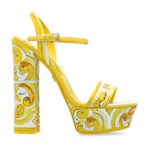 Shoes > Sandals > High Heel Sandals - - Dolce & Gabbana - Modalova