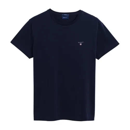 Gant - Tops > T-Shirts - Blue - Gant - Modalova