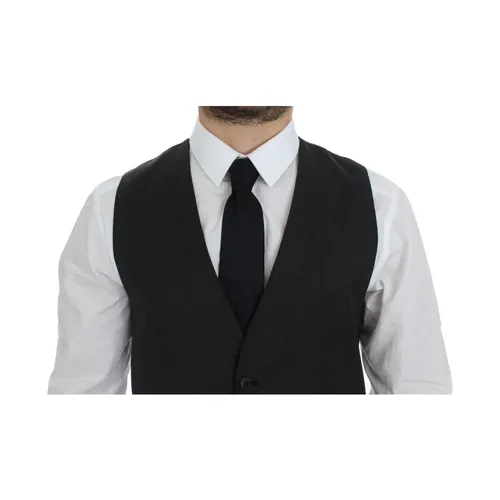 Suits > Suit Vests - - Dolce & Gabbana - Modalova