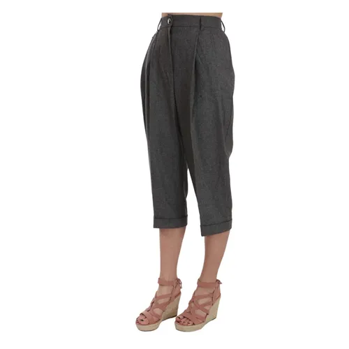 Trousers > Cropped Trousers - - Dolce & Gabbana - Modalova