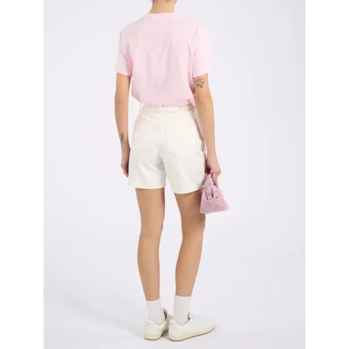 Ganni - Tops > T-Shirts - Pink - Ganni - Modalova