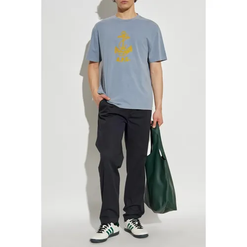 Trousers > Straight Trousers - - A.p.c. - Modalova