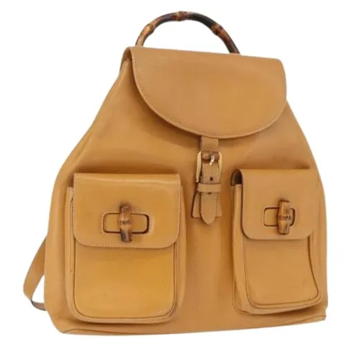 Pre-owned > Pre-owned Bags > Pre-owned Backpacks - - Gucci Vintage - Modalova