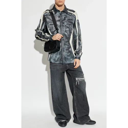 Jeans > Wide Jeans - - Diesel - Modalova