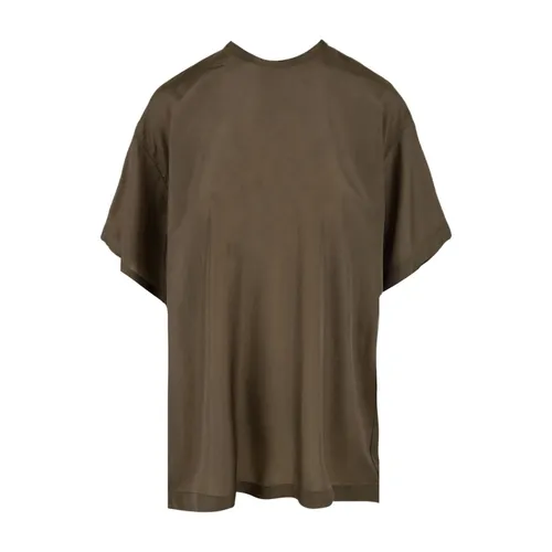 Aspesi - Tops > T-Shirts - Green - Aspesi - Modalova