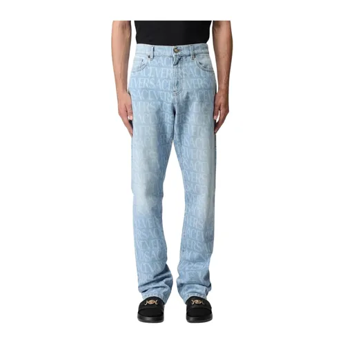 Jeans > Straight Jeans - - Versace - Modalova
