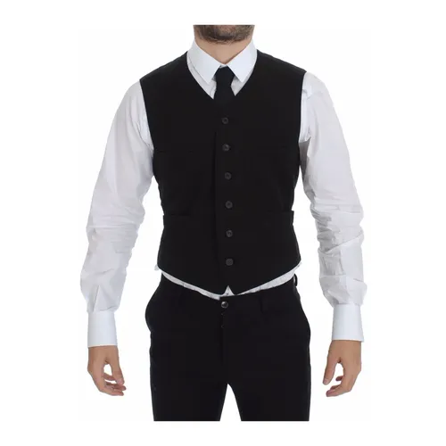 Suits > Suit Vests - - Dolce & Gabbana - Modalova