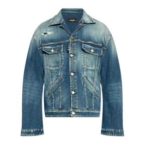 Jackets > Denim Jackets - - Dsquared2 - Modalova