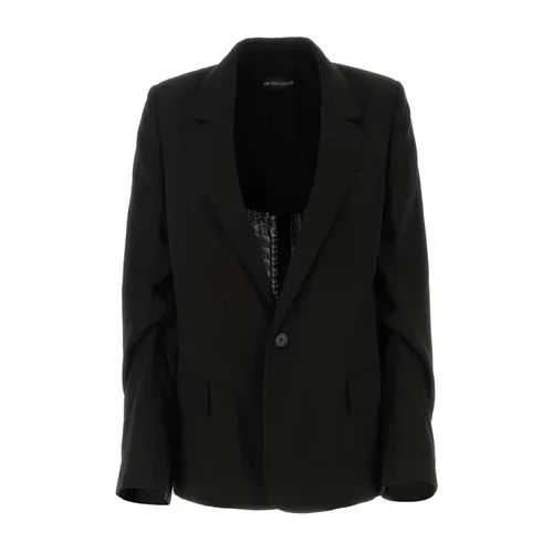 Jackets > Blazers - - Ann Demeulemeester - Modalova