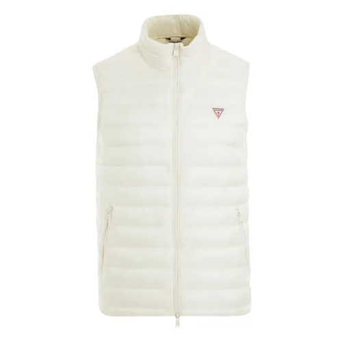 Guess - Jackets > Vests - White - Guess - Modalova