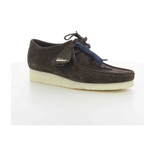 Shoes > Flats > Laced Shoes - - Clarks - Modalova