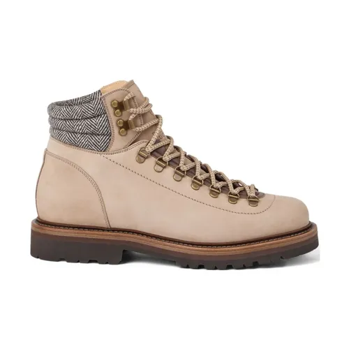 Shoes > Boots > Lace-up Boots - - Brunello Cucinelli - Modalova