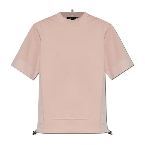 Moncler - Tops > T-Shirts - Pink - Moncler - Modalova