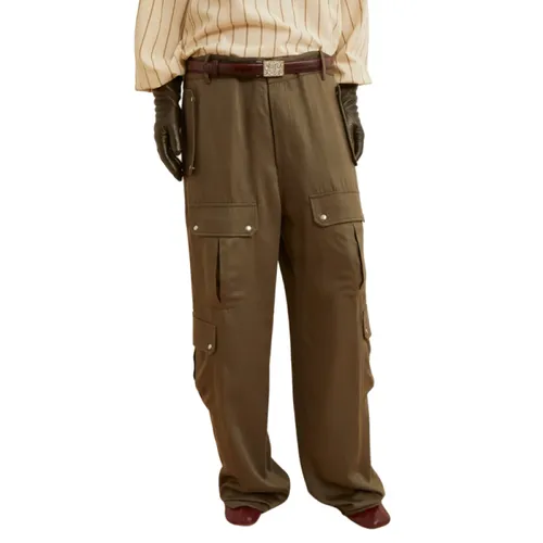 Trousers > Wide Trousers - - Laurence Bras - Modalova