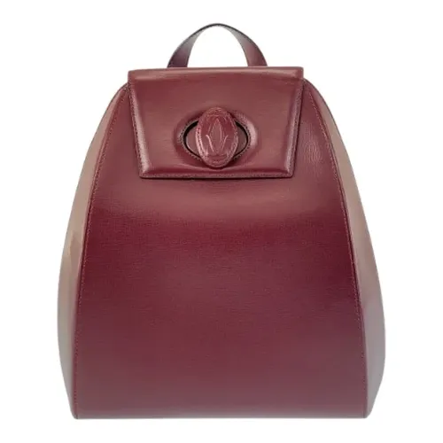 Pre-owned > Pre-owned Bags > Pre-owned Backpacks - - Cartier Vintage - Modalova
