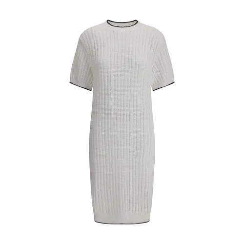 Dresses > Day Dresses > Knitted Dresses - - Brunello Cucinelli - Modalova