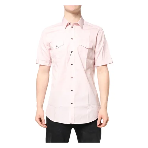 Shirts > Short Sleeve Shirts - - Dolce & Gabbana - Modalova