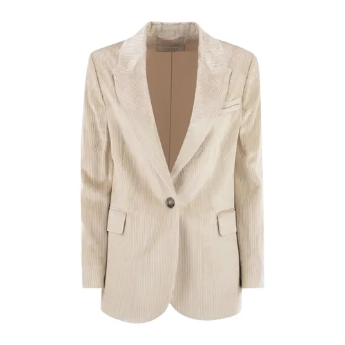 Jackets > Blazers - - Peserico - Modalova
