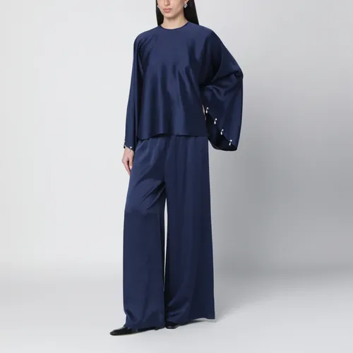 Trousers > Wide Trousers - - Stella McCartney - Modalova