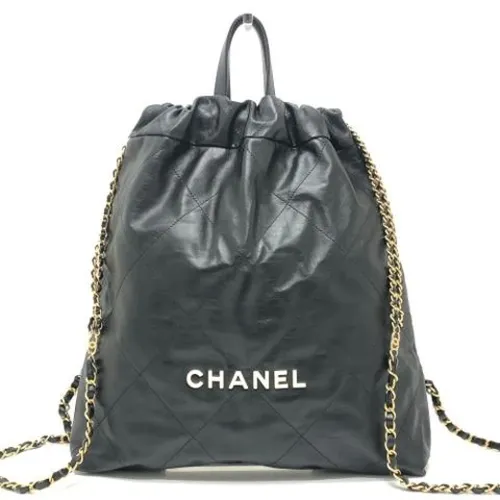Pre-owned > Pre-owned Bags > Pre-owned Backpacks - - Chanel Vintage - Modalova