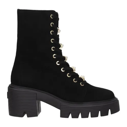 Shoes > Boots > Lace-up Boots - - Stuart Weitzman - Modalova