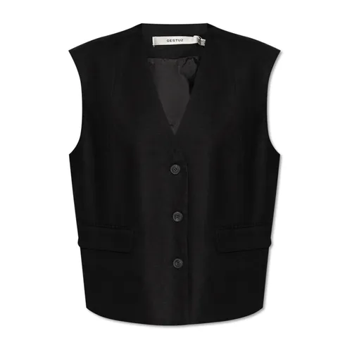 Gestuz - Jackets > Vests - Black - Gestuz - Modalova