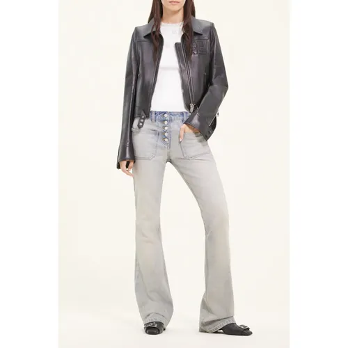 Jackets > Leather Jackets - - Courrèges - Modalova
