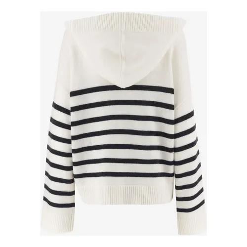 Knitwear > V-neck Knitwear - - Allude - Modalova