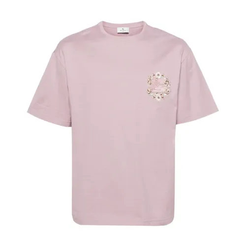 Etro - Tops > T-Shirts - Purple - Etro - Modalova