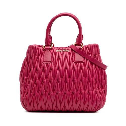 Pre-owned > Pre-owned Bags > Pre-owned Handbags - - Miu Miu Pre-owned - Modalova