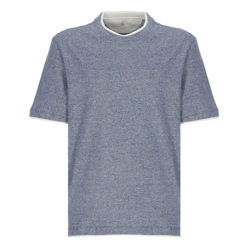 Tops > T-Shirts - - Brunello Cucinelli - Modalova