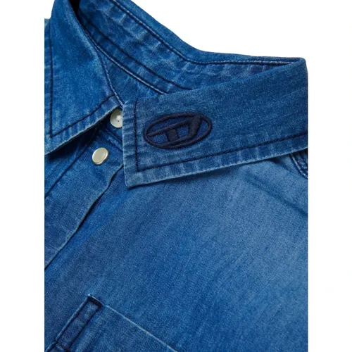Blouses & Shirts > Denim Shirts - - Diesel - Modalova