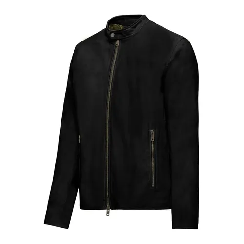 Jackets > Leather Jackets - - BomBoogie - Modalova