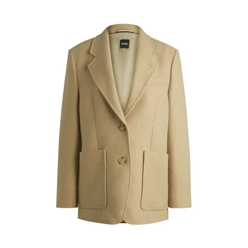 Hugo - Jackets > Blazers - Beige - Hugo - Modalova