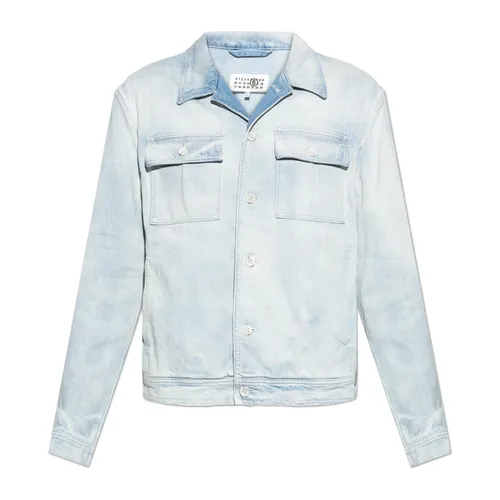 Jackets > Denim Jackets - - MM6 Maison Margiela - Modalova
