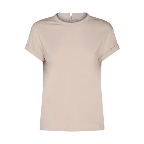 Tops > T-Shirts - - Brunello Cucinelli - Modalova