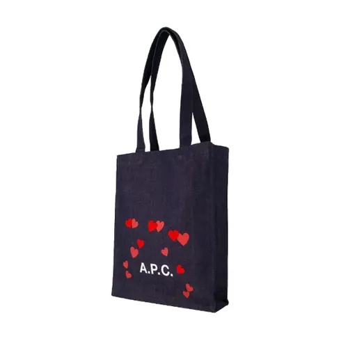 A.p.c. - Bags > Tote Bags - Blue - A.p.c. - Modalova
