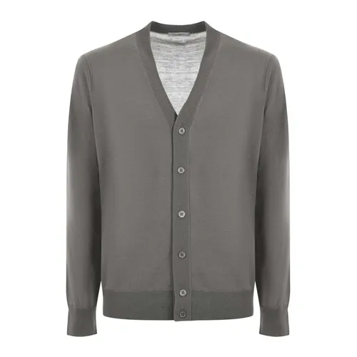 Knitwear > Cardigans - - Paolo Pecora - Modalova