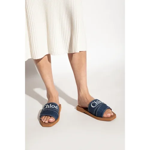 Shoes > Flip Flops & Sliders > Sliders - - Chloé - Modalova