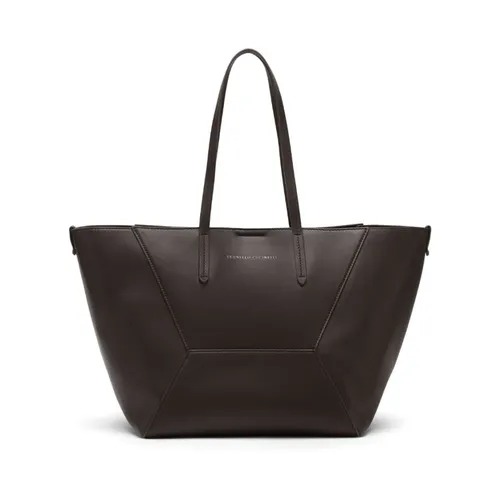 Bags > Tote Bags - - Brunello Cucinelli - Modalova