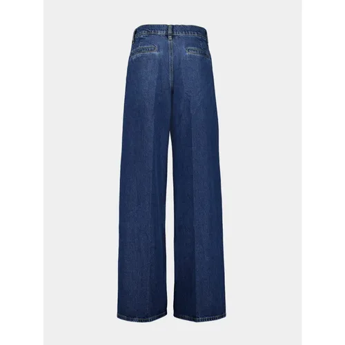 Frame - Jeans > Wide Jeans - Blue - Frame - Modalova