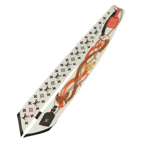Pre-owned > Pre-owned Accessories > Pre-owned Scarves - - Louis Vuitton Vintage - Modalova